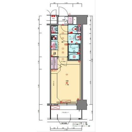 兵庫駅 徒歩8分 5階の物件間取画像